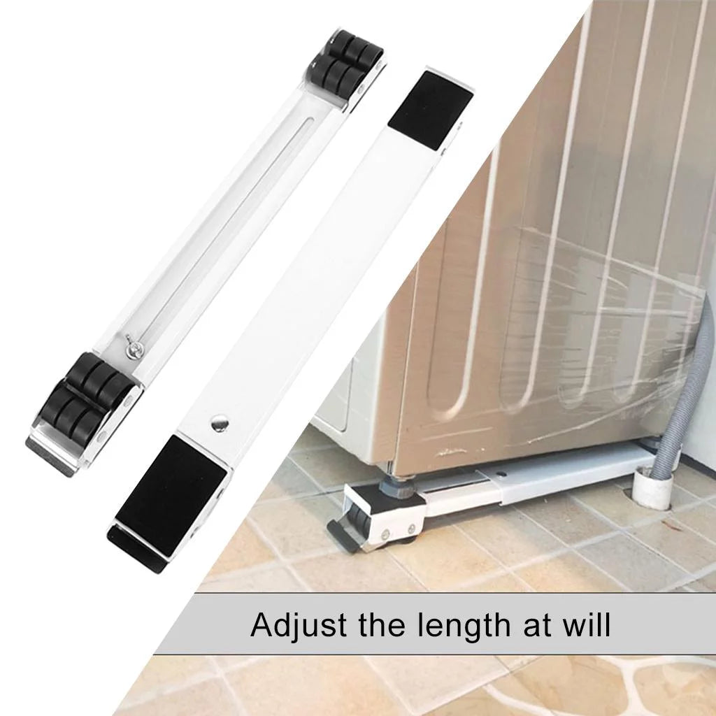 Washing Machine Stand Multi-functional Base Holder White Q351598