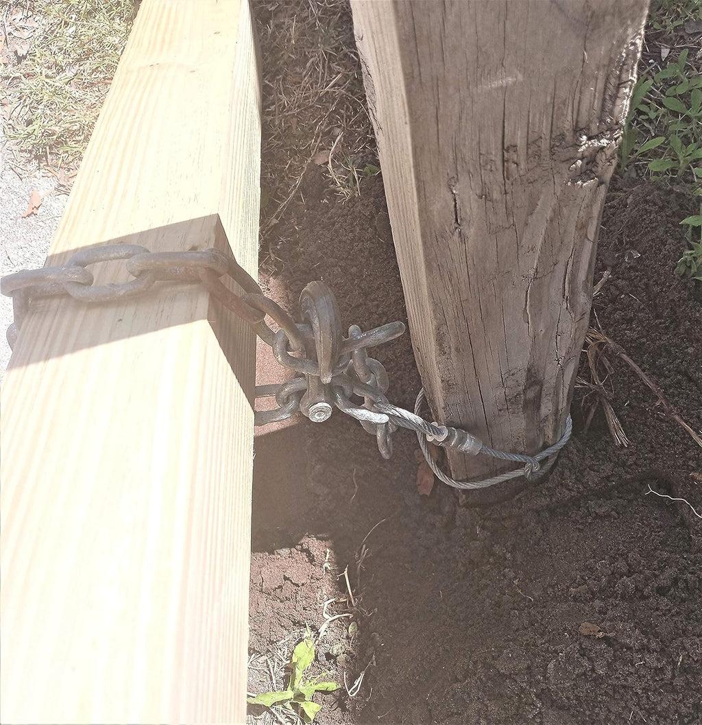 Remove Fence Poles Even Broken Posts A65423