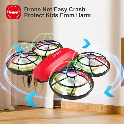 Mini Drone for Kids with Camera, Indoor RC Quadcopter Toy I98021