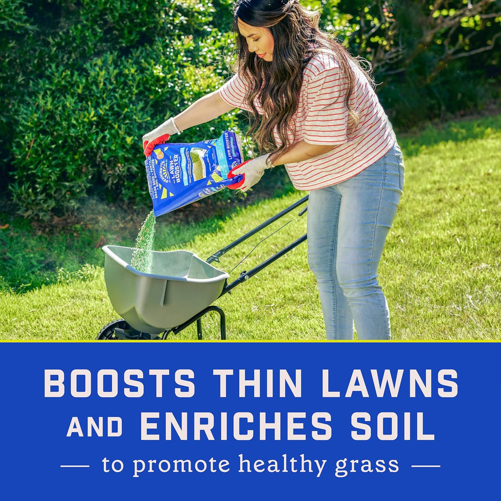 Lawn Booster Sun & Shade Grass Seed Mix, 35 lb S83292