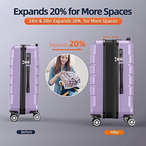 Expandable Luggage Set with TSA Lock A418040