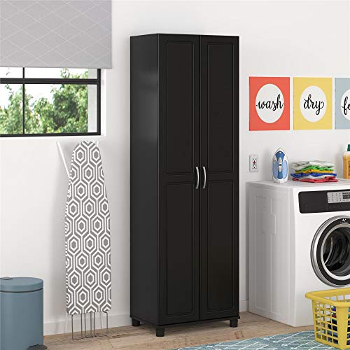 Utility Storage Cabinet 24 inch Black Q7002
