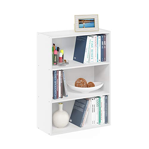 3-Tier Open Shelf Bookcase, Americano E787305