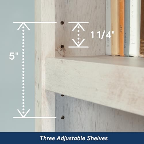 5 Tier Book Shelf Wooden Bookcase for Home Office Living Room C105