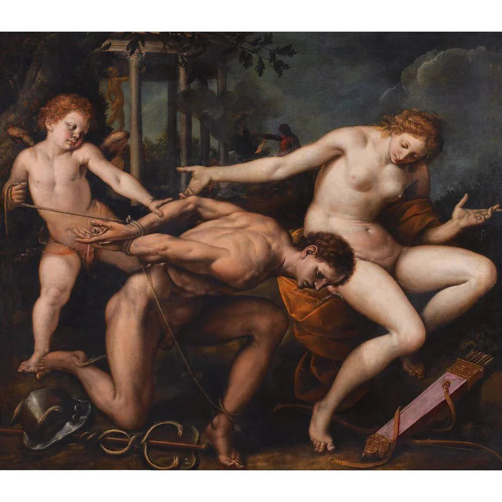 Allegory of Love and Wisdom Framed Art Print K618095