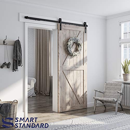 Sliding Barn Door Soft Close Hardware Kit for 36-40 Inch Door Panel Q939896