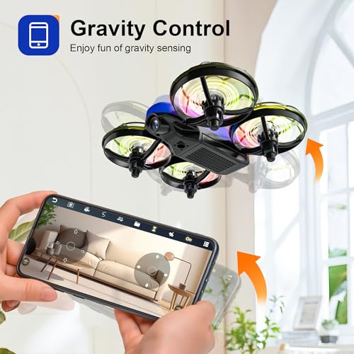 Mini Drone for Kids with Camera, Indoor RC Quadcopter Toy I98021