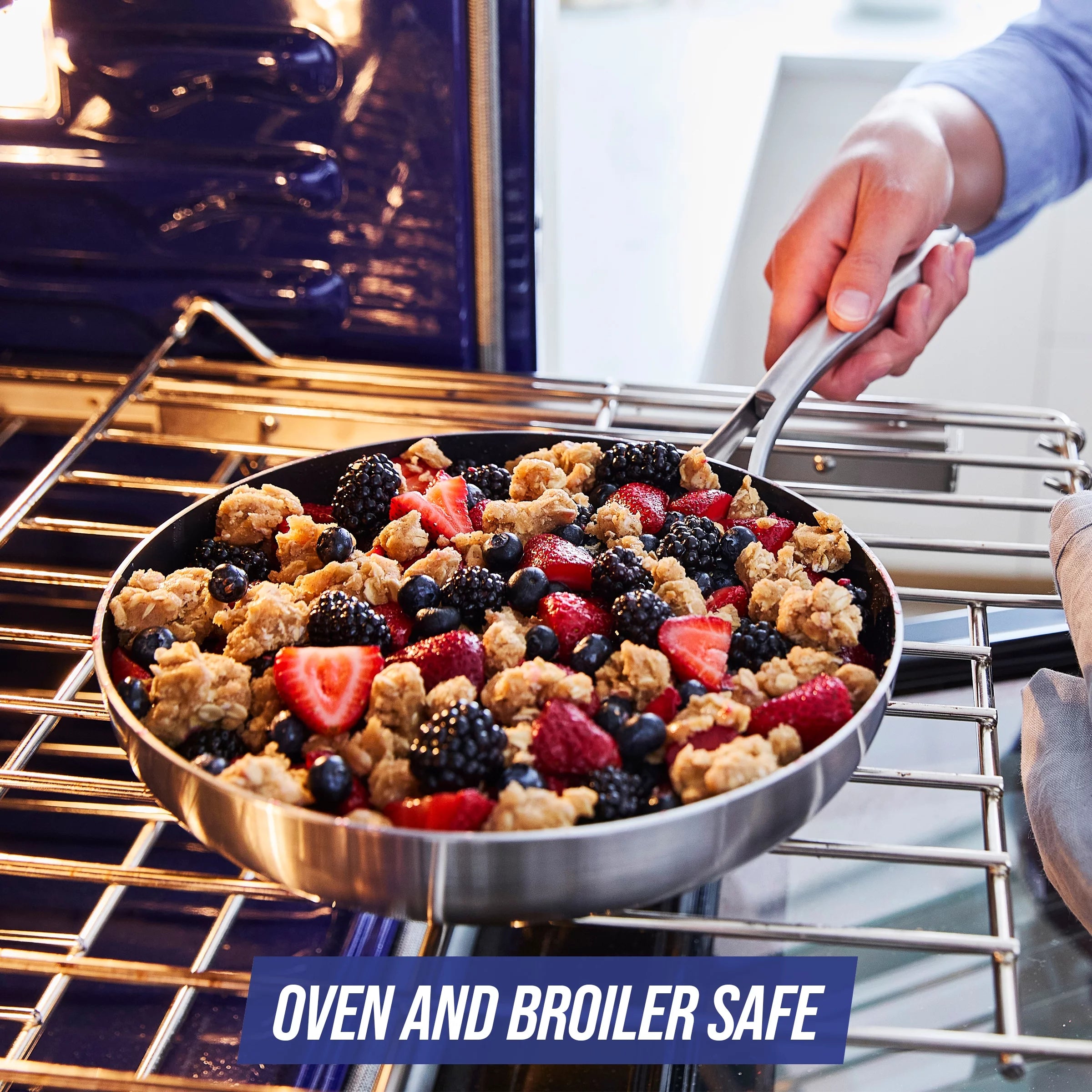 10pc Stainless Steel Clad Cookware Set X915