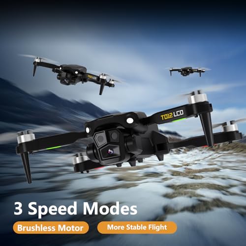 Foldable Camera Drone for Adults with LCD Remote I177595