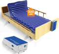 MAIDeSITe Alternating Air Pressure Mattress Pad, Bed Sore Prevention Solution Mattress Topper with Pump, Waterproof Pressure Relief Ulcer Cushion Pad for Hospital Beds and Home Use