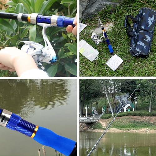 Telescopic Fishing Rod and Reel Combo with Carry Bag U110