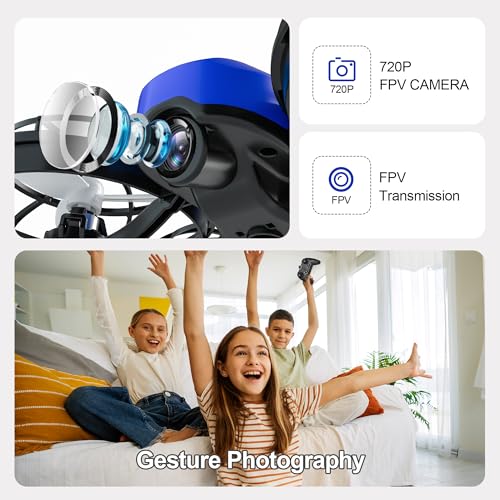 Mini Drone for Kids with Camera, Indoor RC Quadcopter Toy I98021