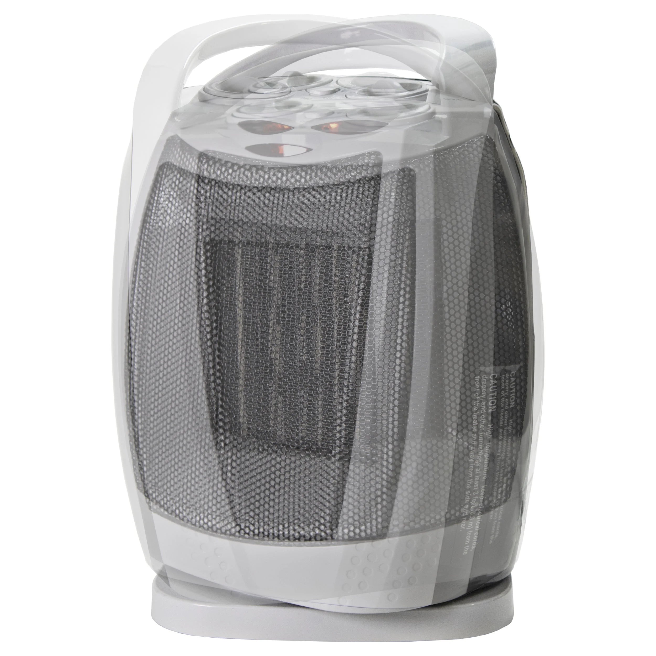 Oscillating Ceramic Heater, 1500W, Adjustable Thermostat E7454