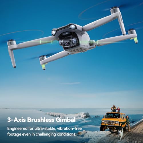 Drone with 6K Camera, 3-Axis Gimbal, 70-Min Flight Time, 10000ft FPV Transmission O887483