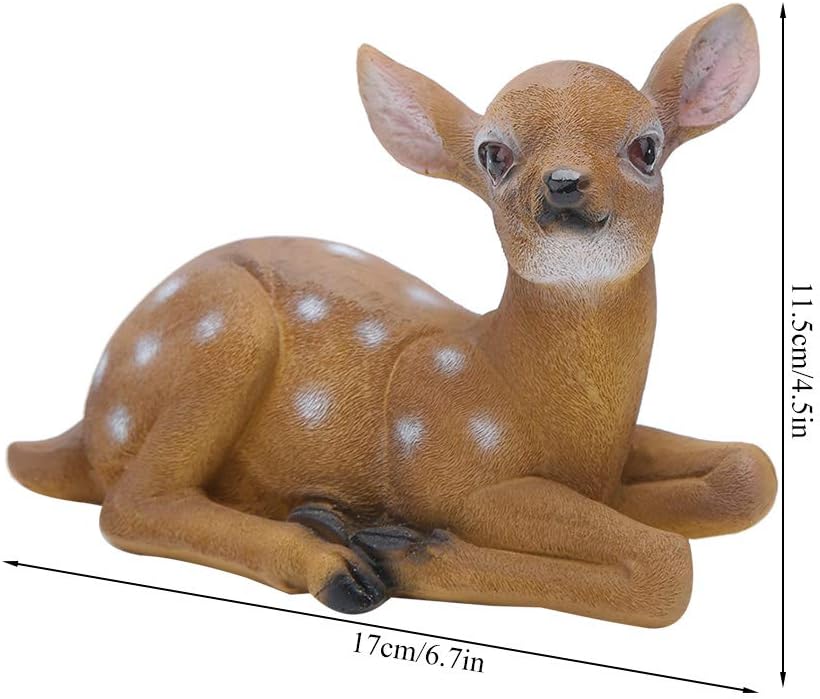 Garden Sika Deer Statue Outdoor Decor G5887