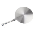 Dekaim Heat Diffuser Plate, Stainless Steel Heat Diffuser Converter for Gas/Electric/Induction Cooker Household Supply 22cm