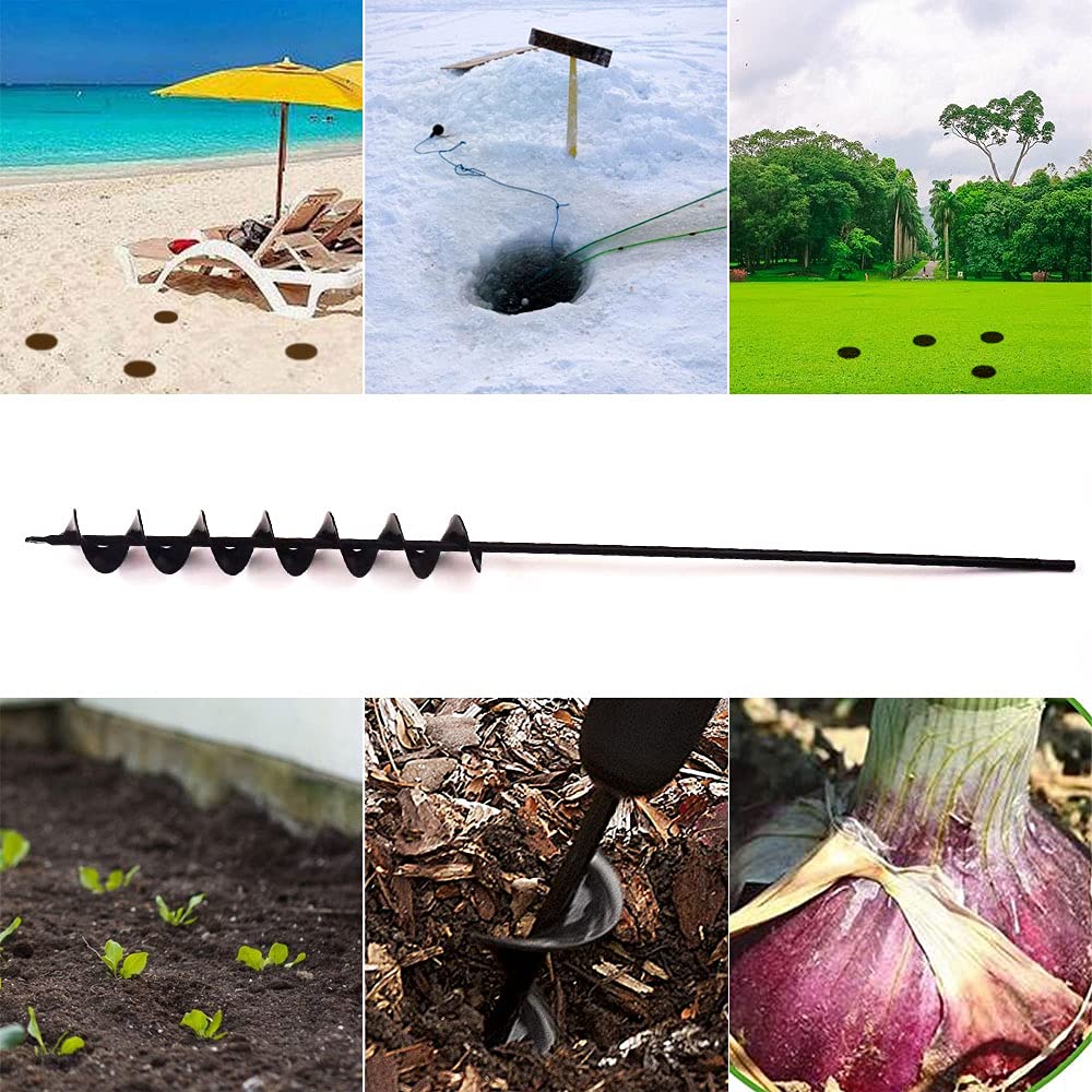 32" x 2" Garden Auger Drill Bit for Planting Bulbs & Bedding Plants K49255