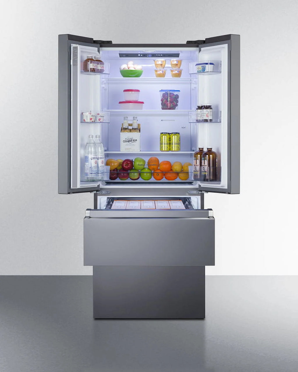 French Door Refrigerator-Freezer 27.5" Wide W12284