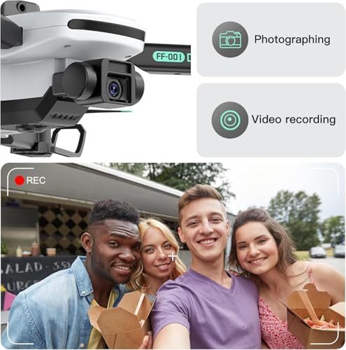 4K Camera Drone for Adults, Foldable FPV with Brushless Motor G69857