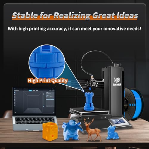 Mini 3D Printer Fully Assembled for Beginners, High Accuracy O890
