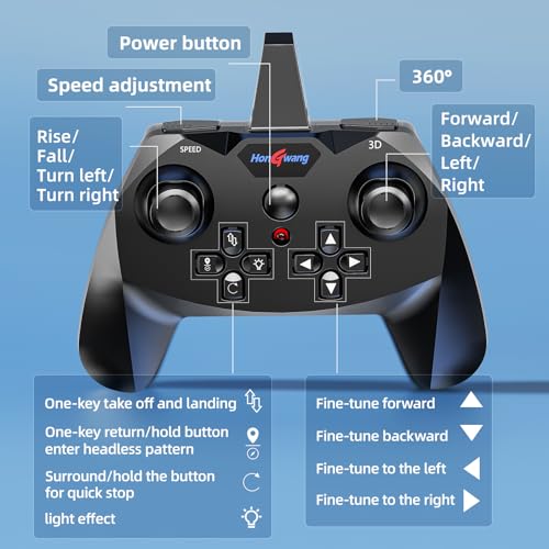 Foam Remote Control Airplane for Kids, 2.4 GHz with Lights and Stunt Roll M221