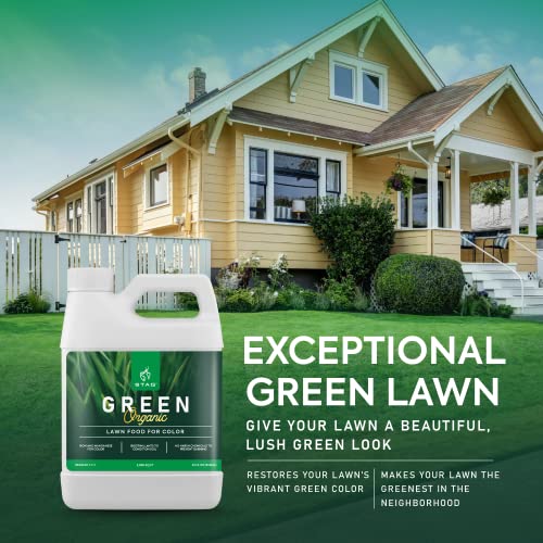 Organic Lawn Fertilizer for Color and Sustained Growth, 32 oz. P6208