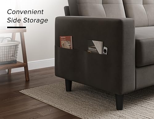 Small Loveseat Sofa 53" 2 Seater Couch for Bedroom, Apartment, Office, Living Room D122