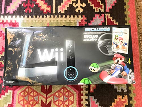 Wii Console with Mario Kart Wii Bundle - White C99852