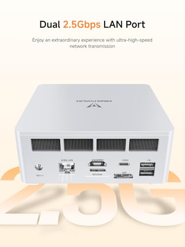 Mini PC with AMD Ryzen 7 8845HS, Radeon 780M Graphics, 1TB SSD, 32GB DDR5 Z7060