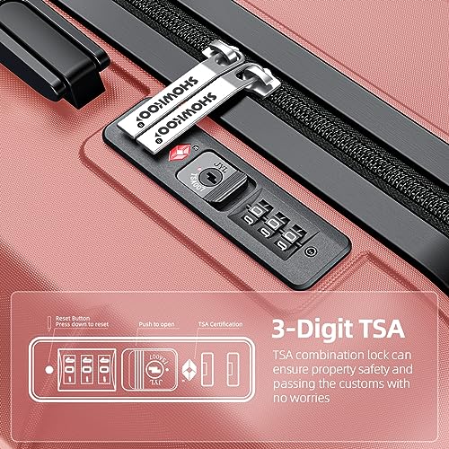 Expandable Luggage Set with TSA Lock A418040