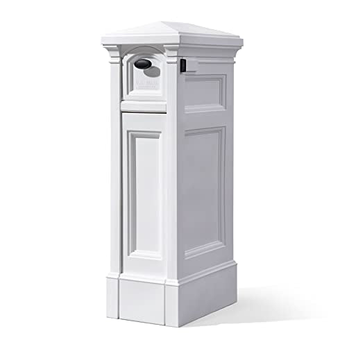 Step2 5005BL Atherton Reserve Storage Onyx Black Mailbox
