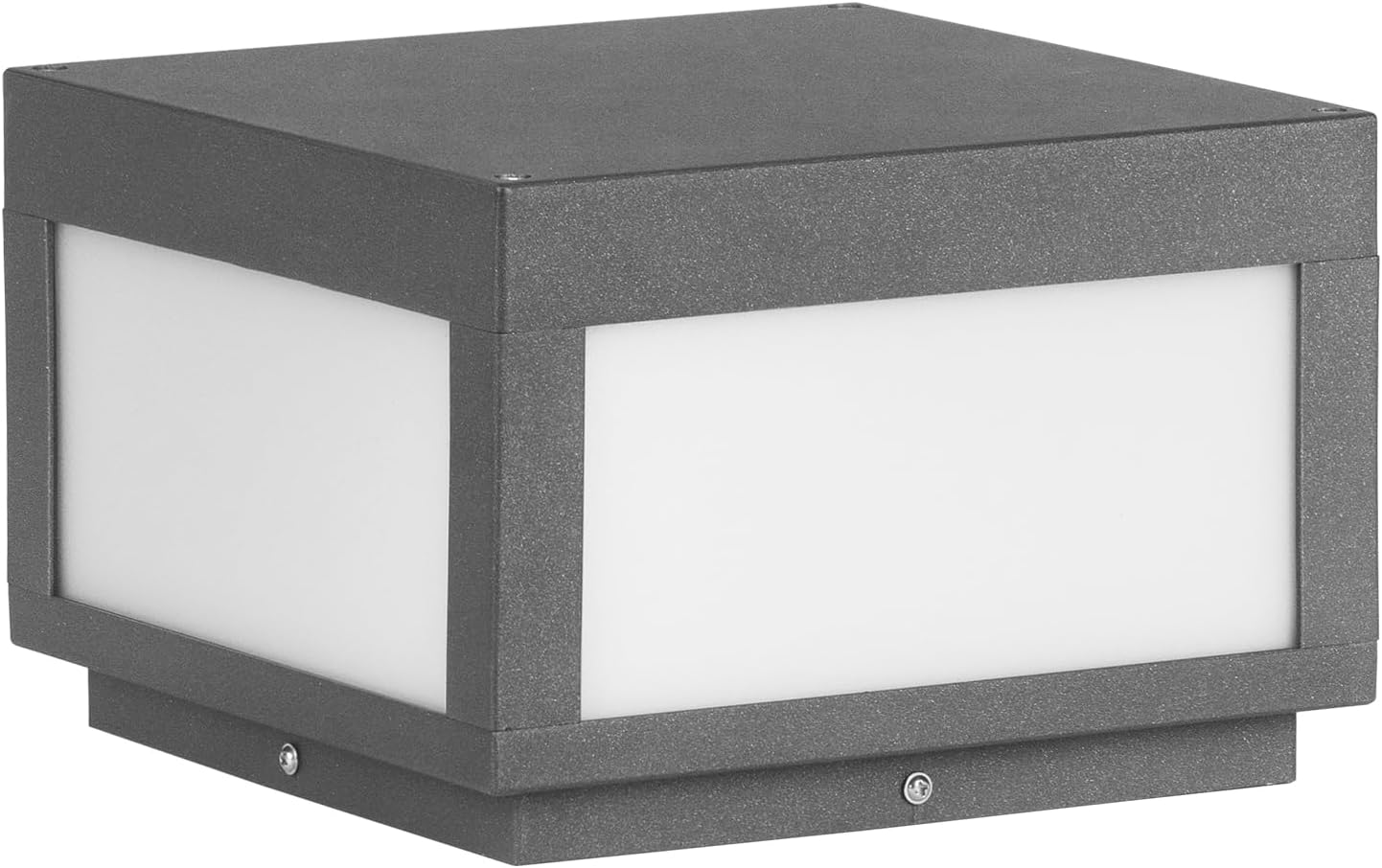 Outdoor LED Post Light, IP65 Waterproof Aluminum Pillar Lamp for Deck and Garden U536329