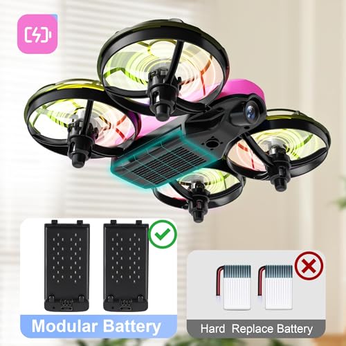 Mini Drone for Kids with Camera, Indoor RC Quadcopter Toy I98021