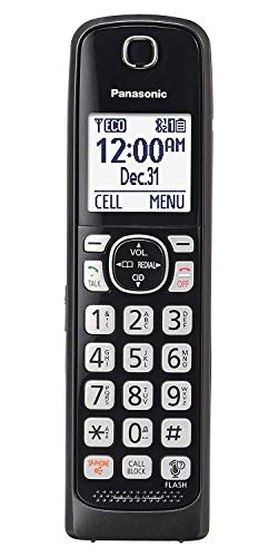 Cordless Phone Handset Accessory for KX-TGF540/570/TG785 Systems, Black Q14904