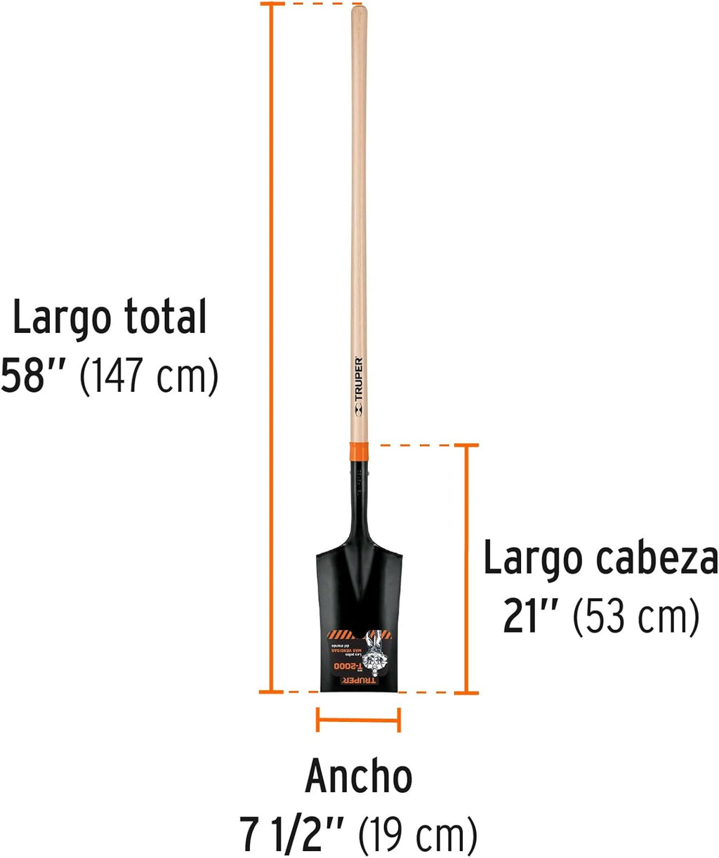 D-Handle and Long Handle Garden Spades, 58" F704