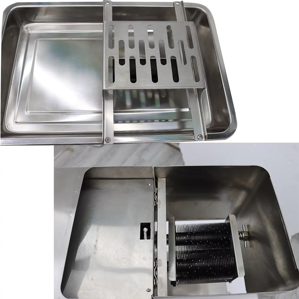 Commercial Meat Slicer Stainless Steel with 3mm Blade Y7696