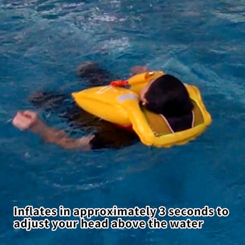 Automatic Inflatable Life Jacket for Adults, Low Profile, 330 lbs E6850