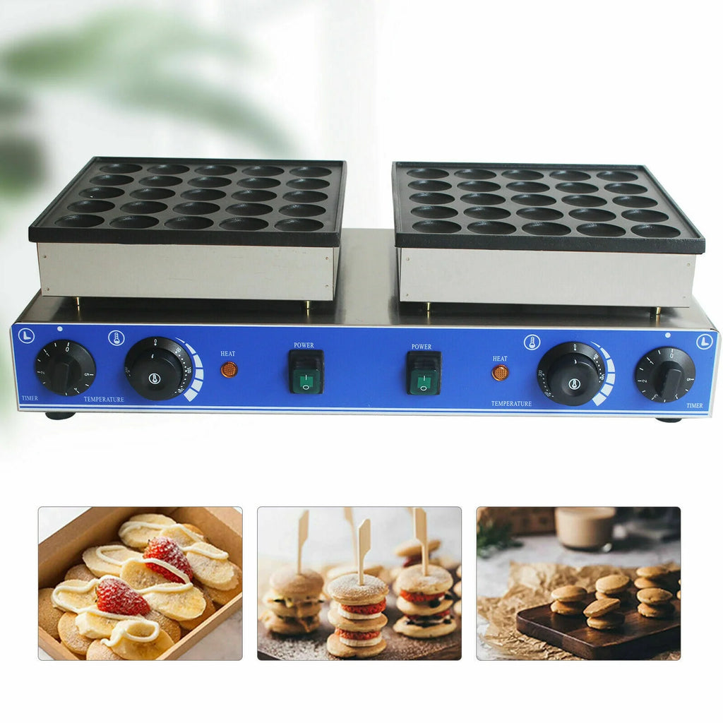 Mini Stainless Steel Waffle Maker Electric Nonstick L946206
