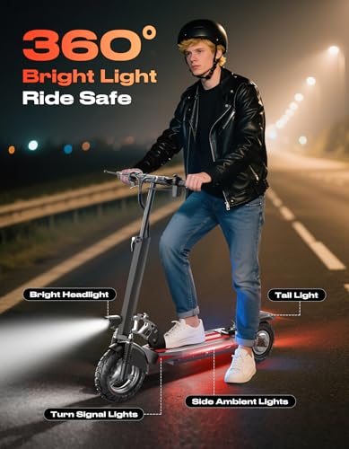 Electric Scooter for Adults, 1500W Motor, 45 Mile Range, 30 MPH, Folding Commuter Q97032