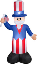 Gemmy Airblown Inflatable Uncle Sam, 5 ft Tall
