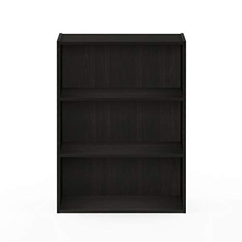 3-Tier Open Shelf Bookcase, Americano E787305