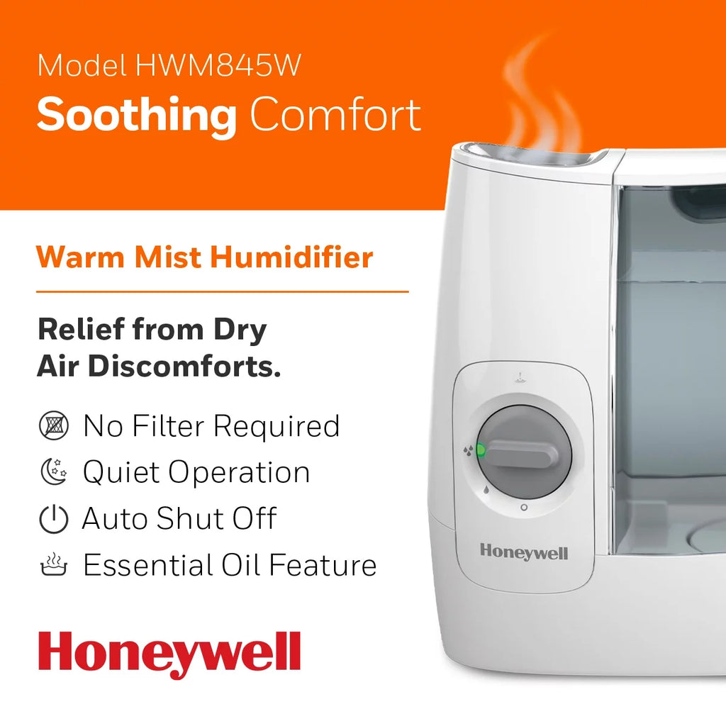 1 Gallon Filter Free Warm Mist Humidifier W451899