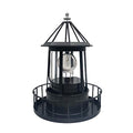 Solar LED Rotating Lighthouse Light,Waterproof LED Solar Garden Lights,Automatically Illuminate at Night and Auto 360° Rotation,for Courtyards, Lawns,Balconies, Etc