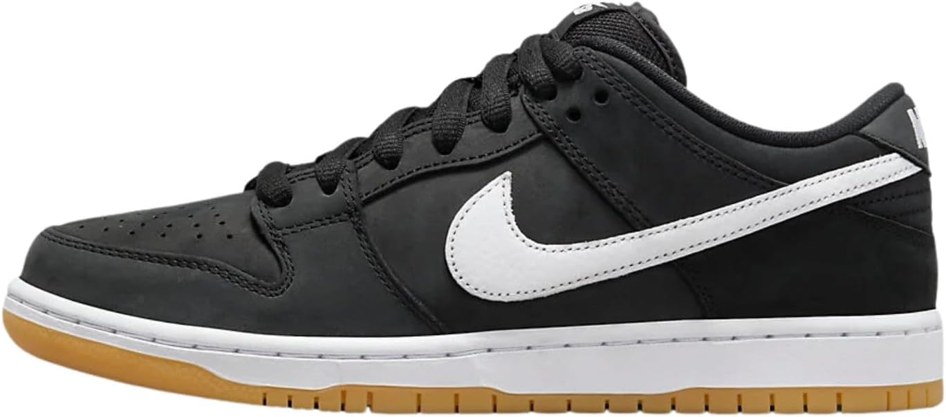 Nike Sb Dunk Low Pro Mens Shoes Size - 10.5 Black/White-Black