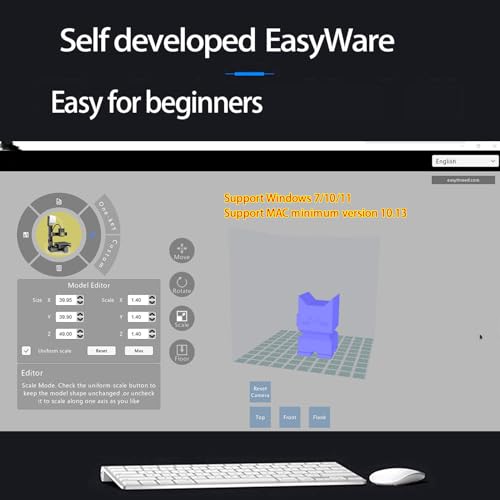 Mini 3D Printer for Beginners, Auto Leveling, High Speed O453