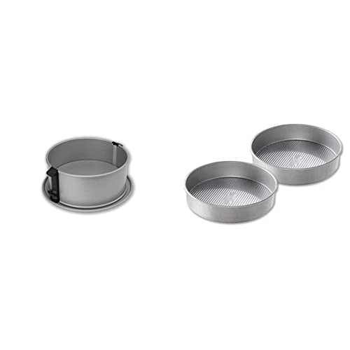 USA Pan Leak-Proof Nonstick Commercial Springform Pan, 9-Inch