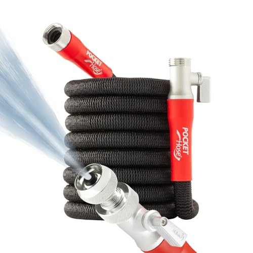 Expandable Garden Hose 50 ft with Turbo Shot Nozzle K302