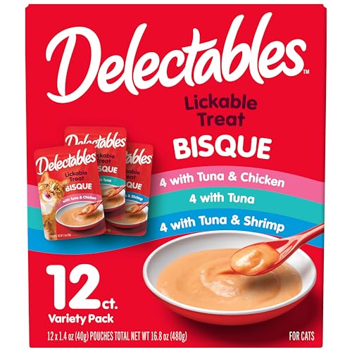 Lickable Cat Treat Variety Pack, 30 Count T934379