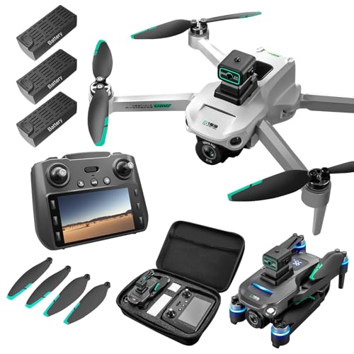 Drone with 4K Camera GPS, 5G Remote Controller, Obstacle Avoidance, 60 Mins Flight N45079