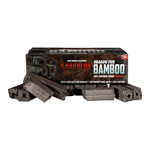 10LB Natural Grilling Charcoal Logs for BBQ and Smoker V557